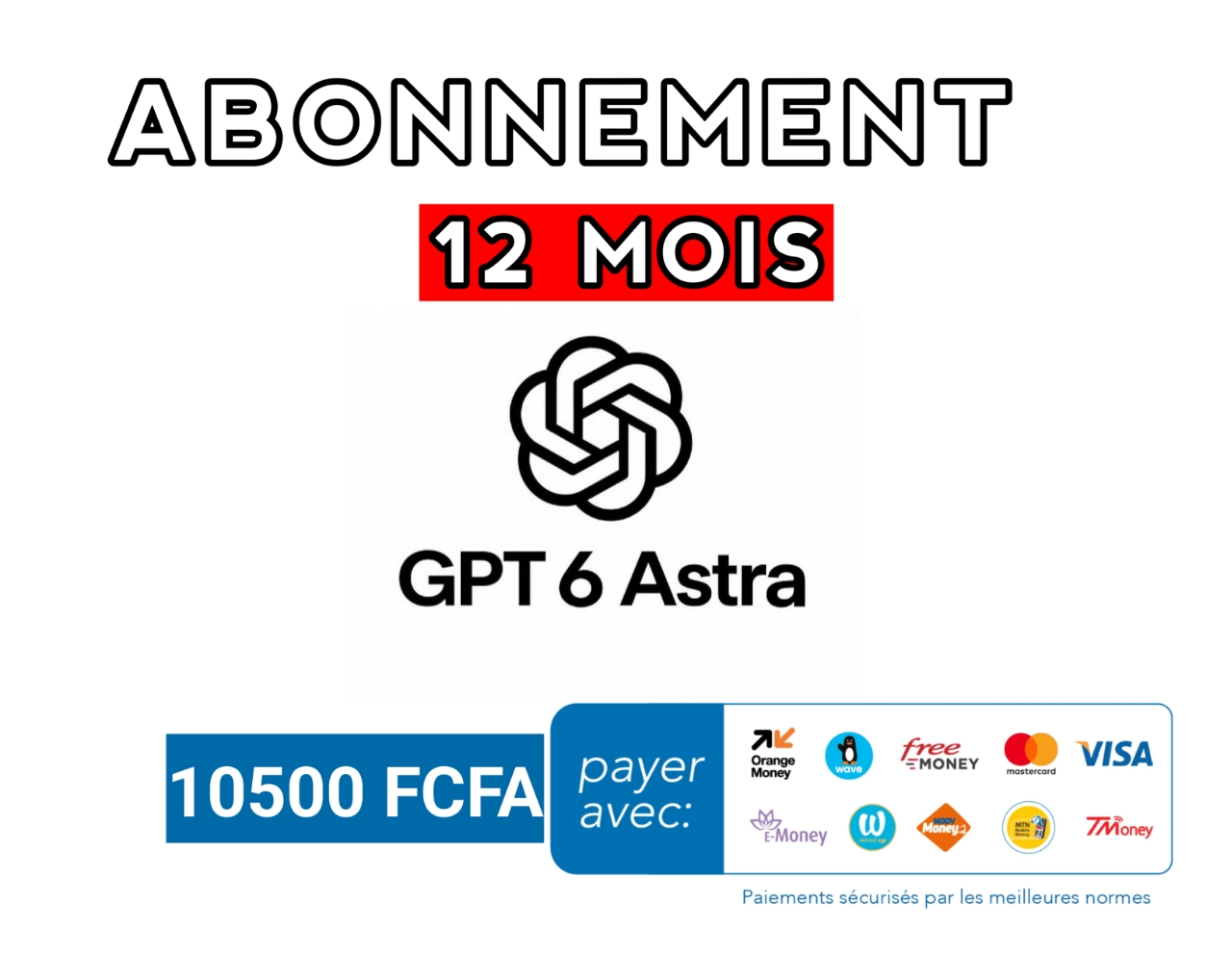 Abonnement CHATGPT-6 Astra