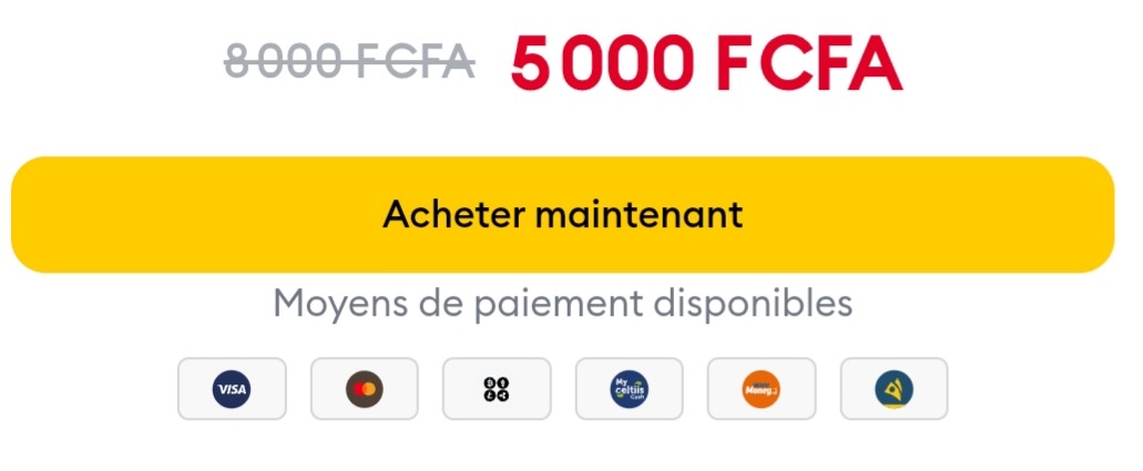 Preuve de paiement